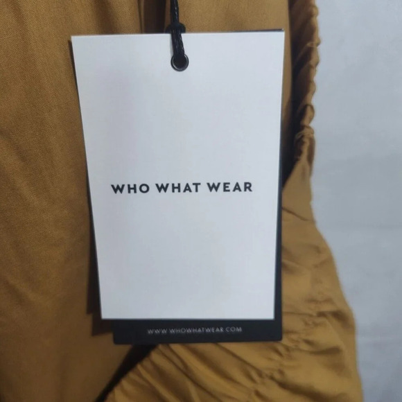 Who What Wear Honey Mustard A-line Layered Tiered Maxi Skirt Women Size 3X NEW - Picture 5 of 7